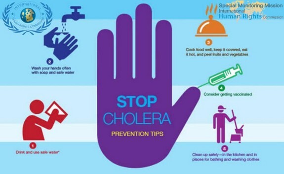 cholera symptoms and prevention